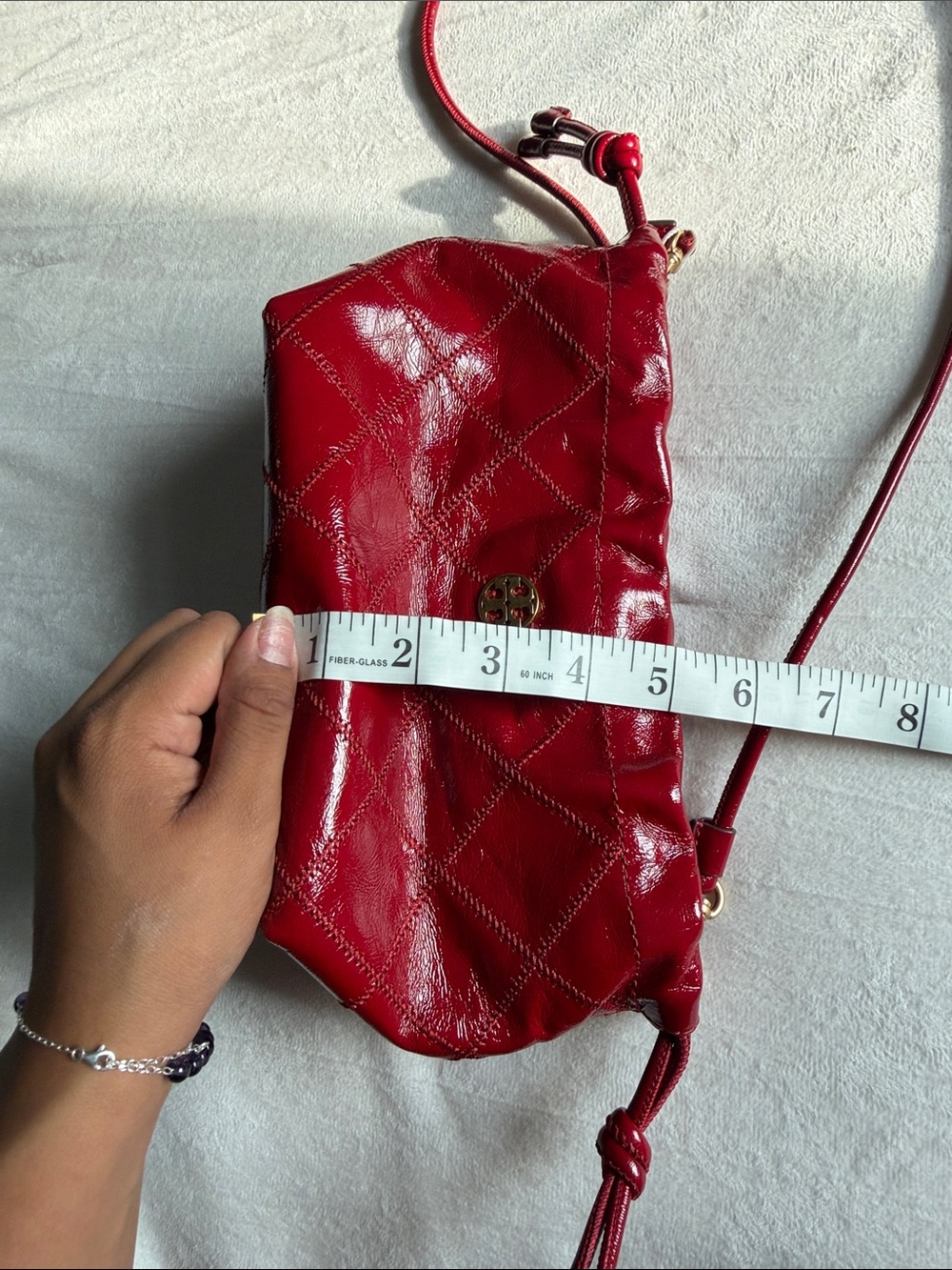 Tory Burch Small Red Purse Brand New - Picture 9 of 13
